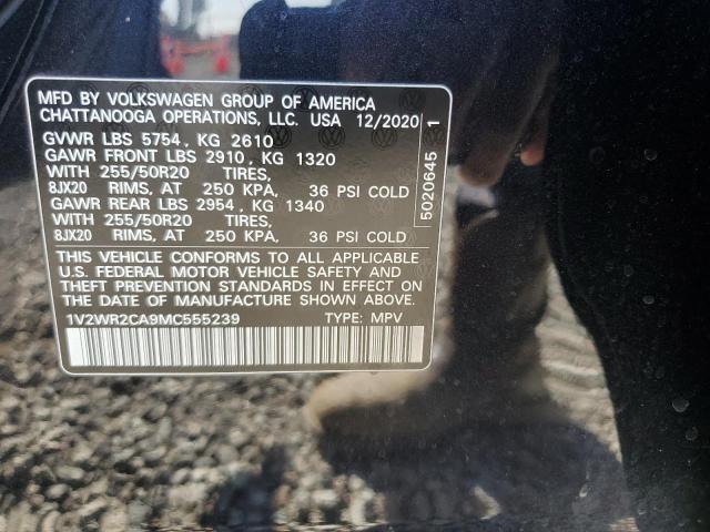 Photo 13 VIN: 1V2WR2CA9MC555239 - VOLKSWAGEN ATLAS SE 