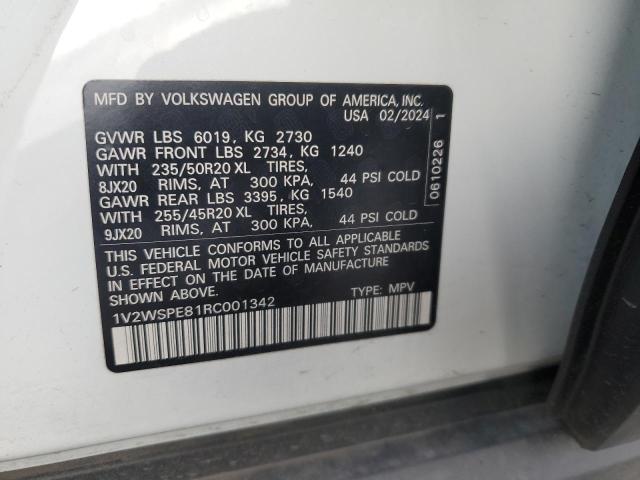 Photo 12 VIN: 1V2WSPE81RC001342 - VOLKSWAGEN ID.4 PRO S 