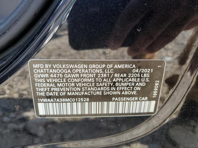 Photo 11 VIN: 1VWAA7A36MC012528 - VOLKSWAGEN PASSAT 