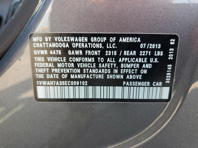 Photo 11 VIN: 1VWAH7A35EC009102 - VOLKSWAGEN PASSAT 