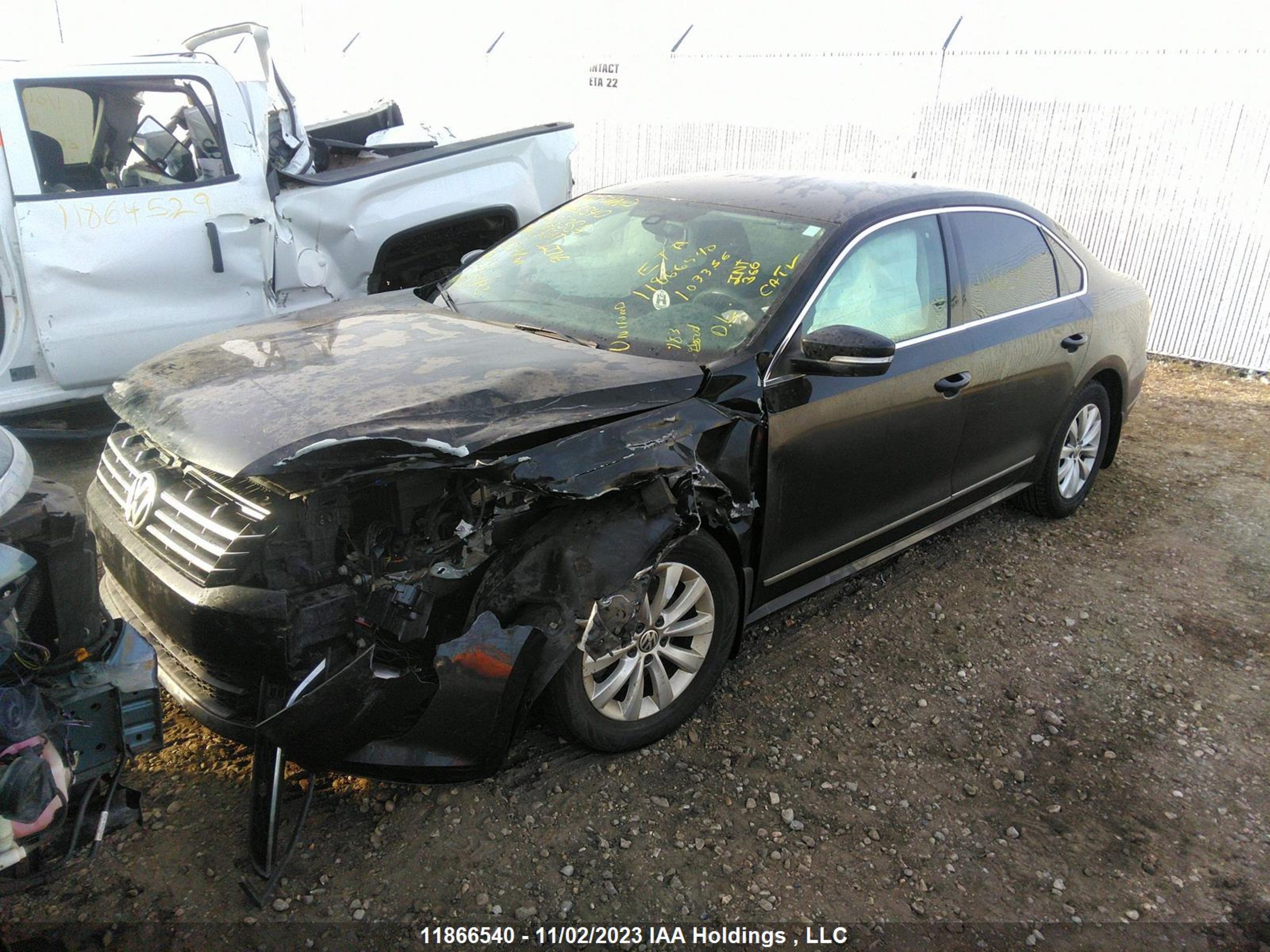 Photo 1 VIN: 1VWAN7A31EC103356 - VOLKSWAGEN PASSAT 