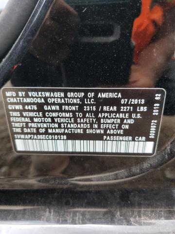 Photo 11 VIN: 1VWAP7A35EC010138 - VOLKSWAGEN PASSAT S 