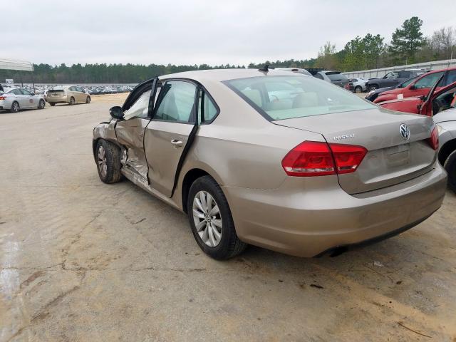 Photo 2 VIN: 1VWAS7A34FC020921 - VOLKSWAGEN PASSAT 