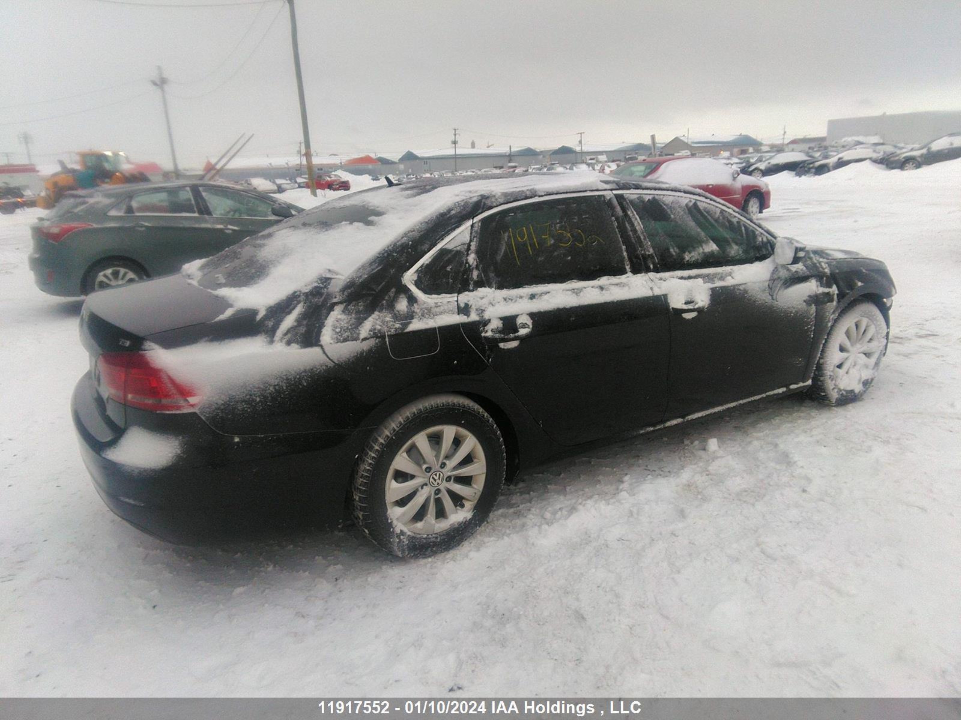 Photo 3 VIN: 1VWAS7A36FC017101 - VOLKSWAGEN PASSAT 