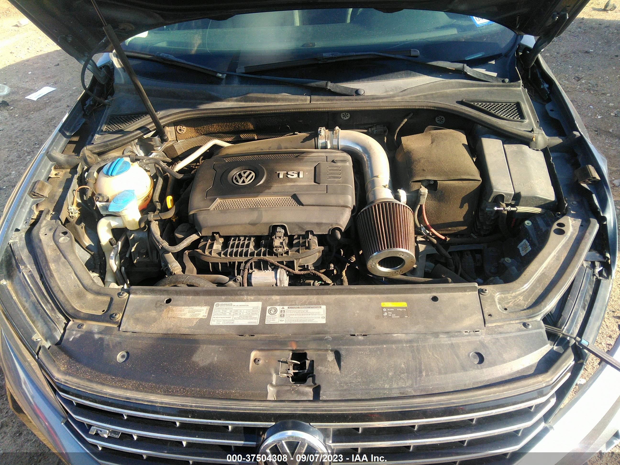 Photo 9 VIN: 1VWAT7A31GC037478 - VOLKSWAGEN PASSAT 