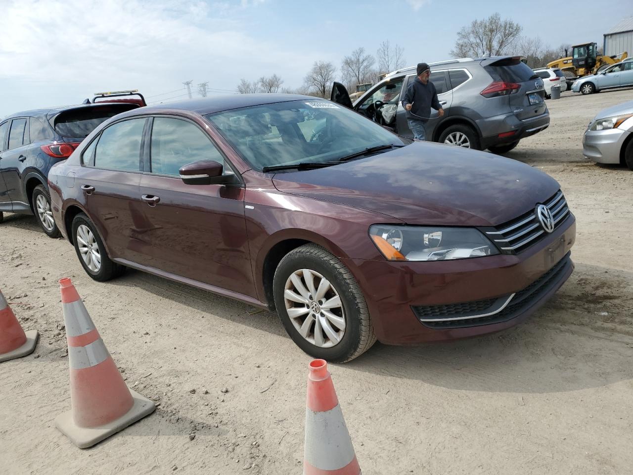 Photo 3 VIN: 1VWAT7A39EC074971 - VOLKSWAGEN PASSAT 