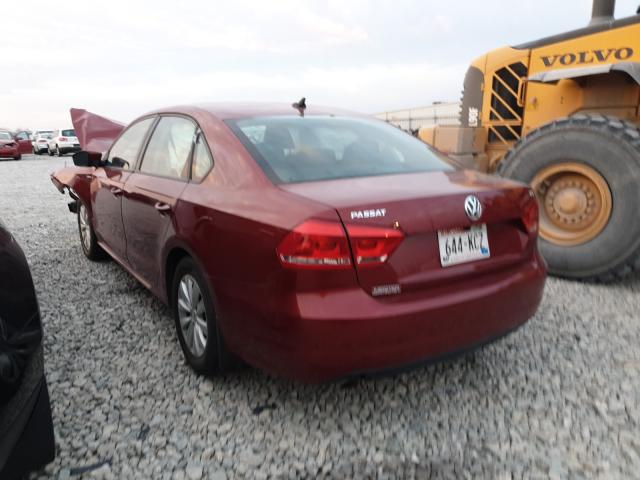 Photo 2 VIN: 1VWAT7A39FC033662 - VOLKSWAGEN PASSAT 