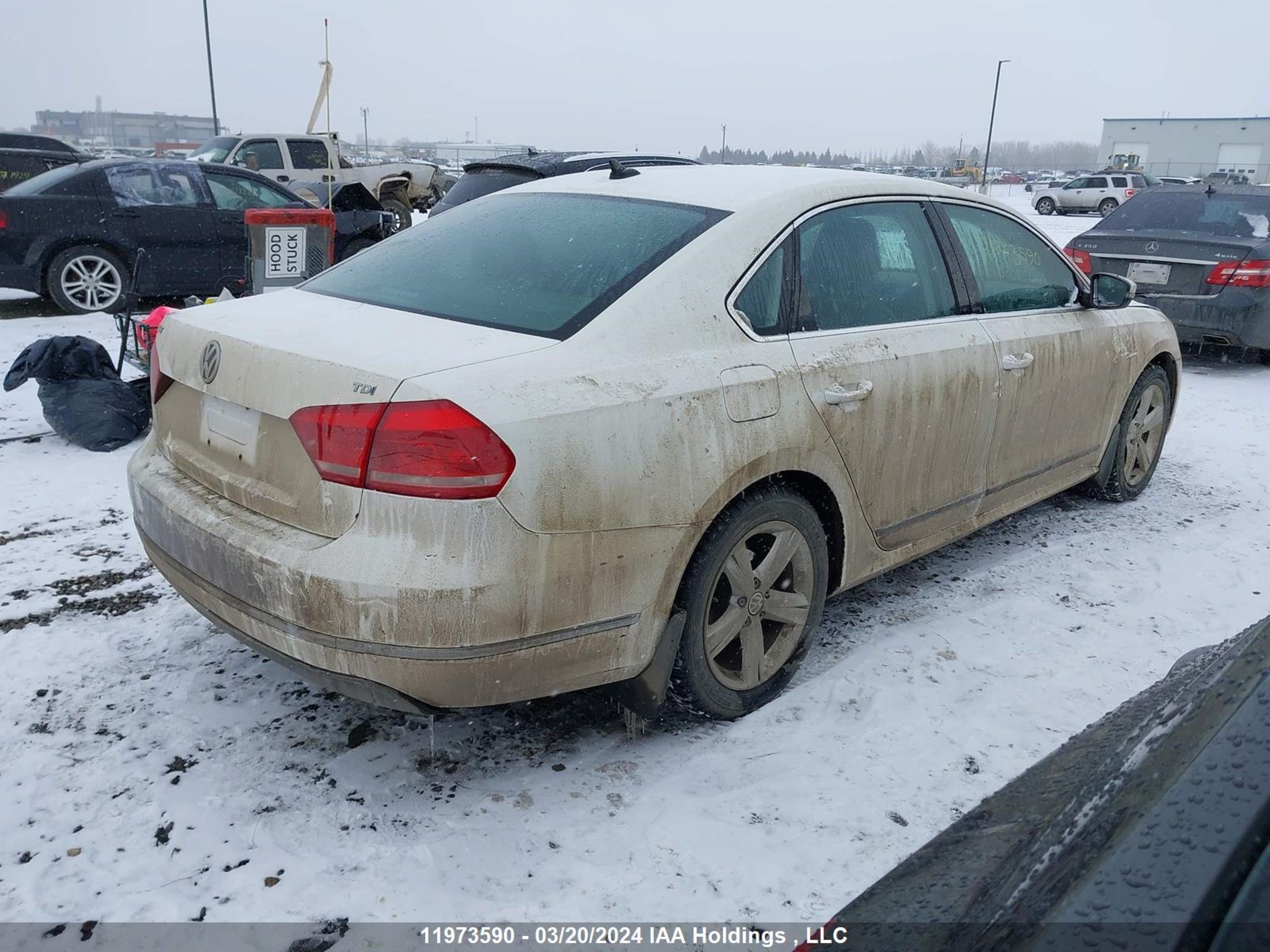 Photo 3 VIN: 1VWBN7A33EC082790 - VOLKSWAGEN PASSAT 