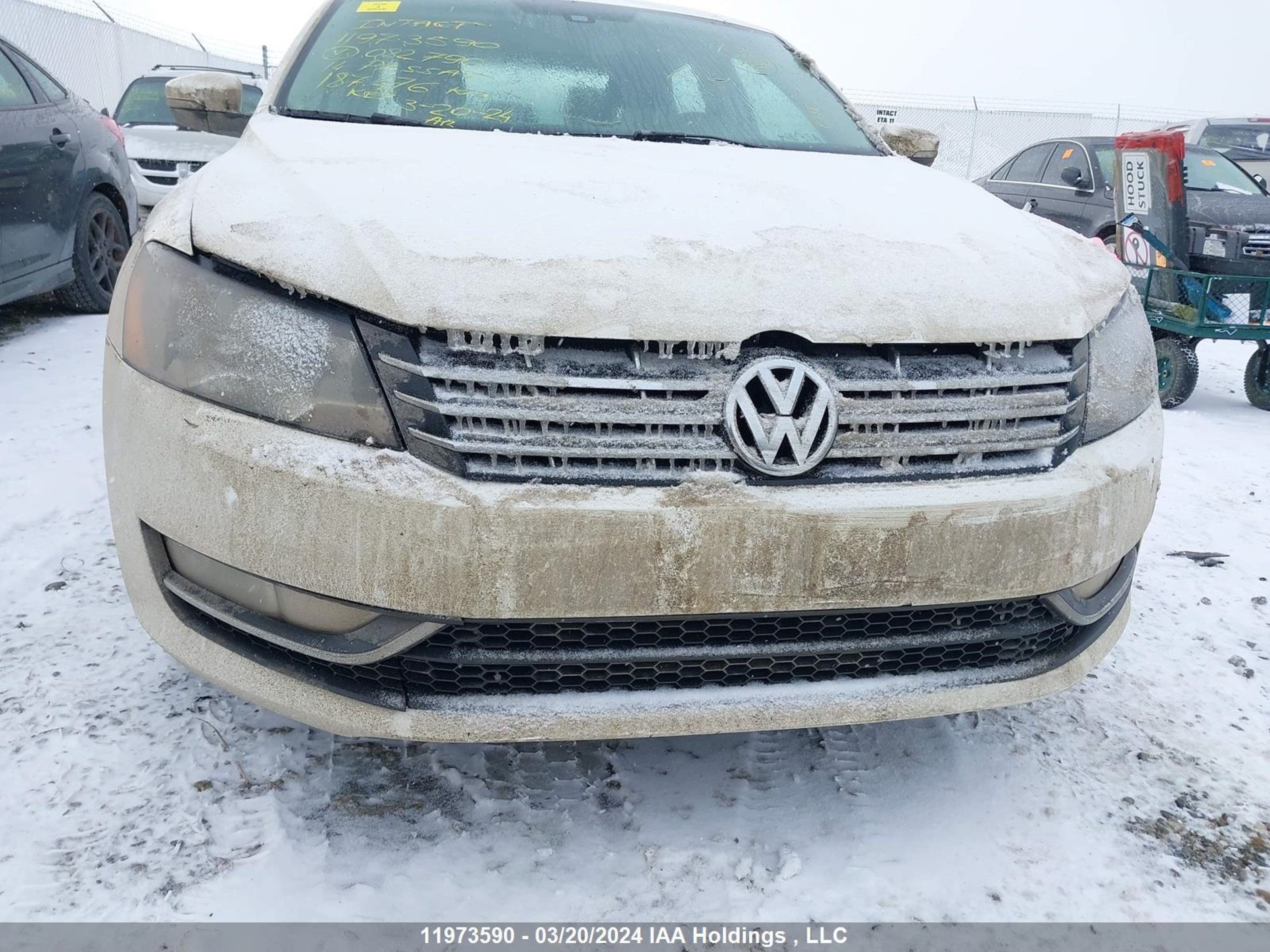 Photo 5 VIN: 1VWBN7A33EC082790 - VOLKSWAGEN PASSAT 