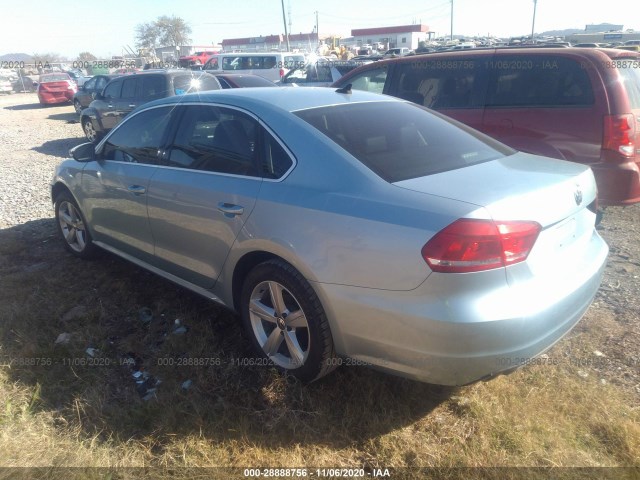 Photo 2 VIN: 1VWBN7A37CC051104 - VOLKSWAGEN PASSAT 