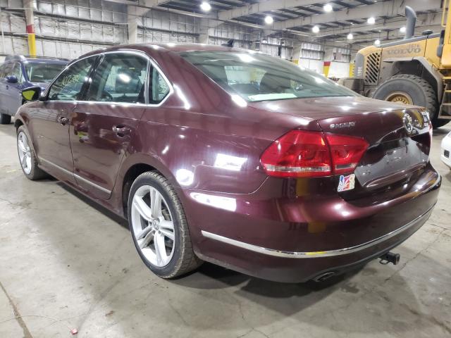 Photo 2 VIN: 1VWBN7A39CC089532 - VOLKSWAGEN PASSAT 