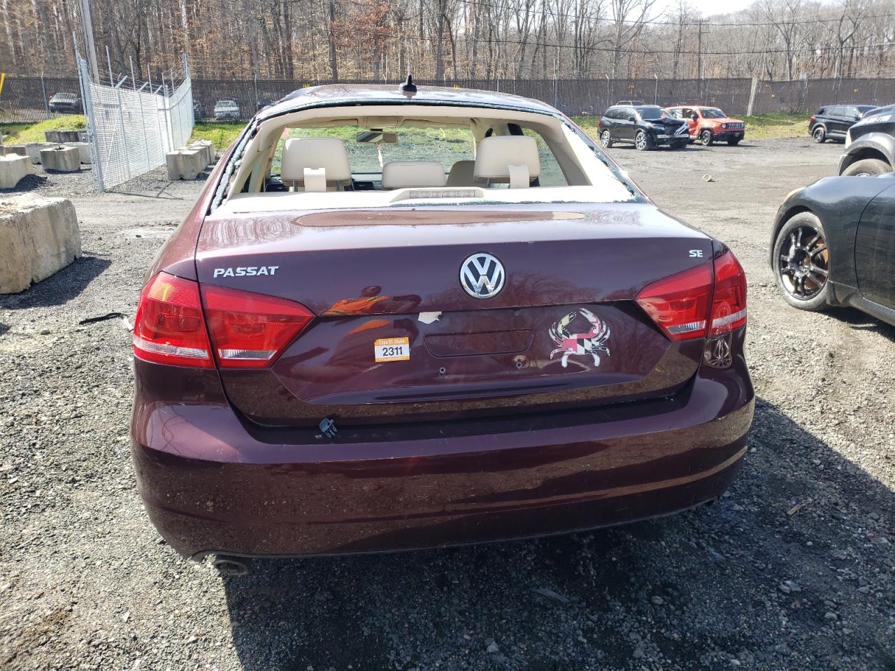 Photo 5 VIN: 1VWBP7A31CC082763 - VOLKSWAGEN PASSAT 