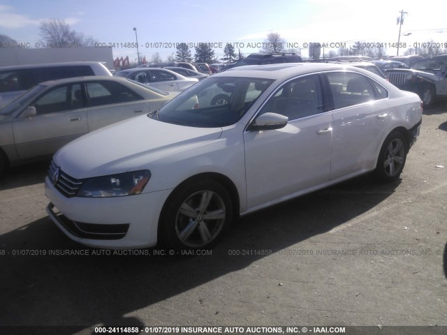 Photo 1 VIN: 1VWBP7A32CC107606 - VOLKSWAGEN PASSAT B7 