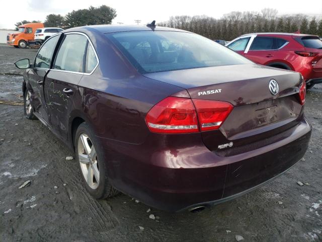 Photo 2 VIN: 1VWBP7A37CC088387 - VOLKSWAGEN PASSAT SE 