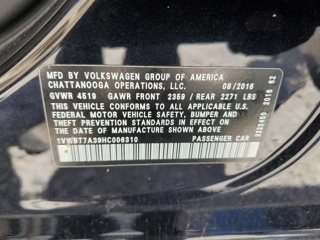 Photo 11 VIN: 1VWBT7A39HC006310 - VOLKSWAGEN PASSAT 