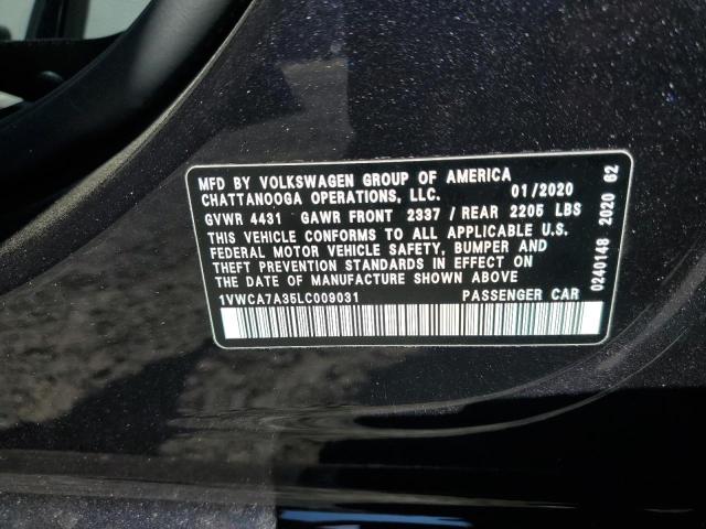 Photo 11 VIN: 1VWCA7A35LC009031 - VOLKSWAGEN PASSAT 