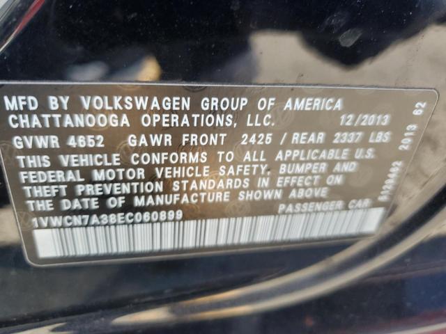 Photo 11 VIN: 1VWCN7A38EC060899 - VOLKSWAGEN PASSAT 