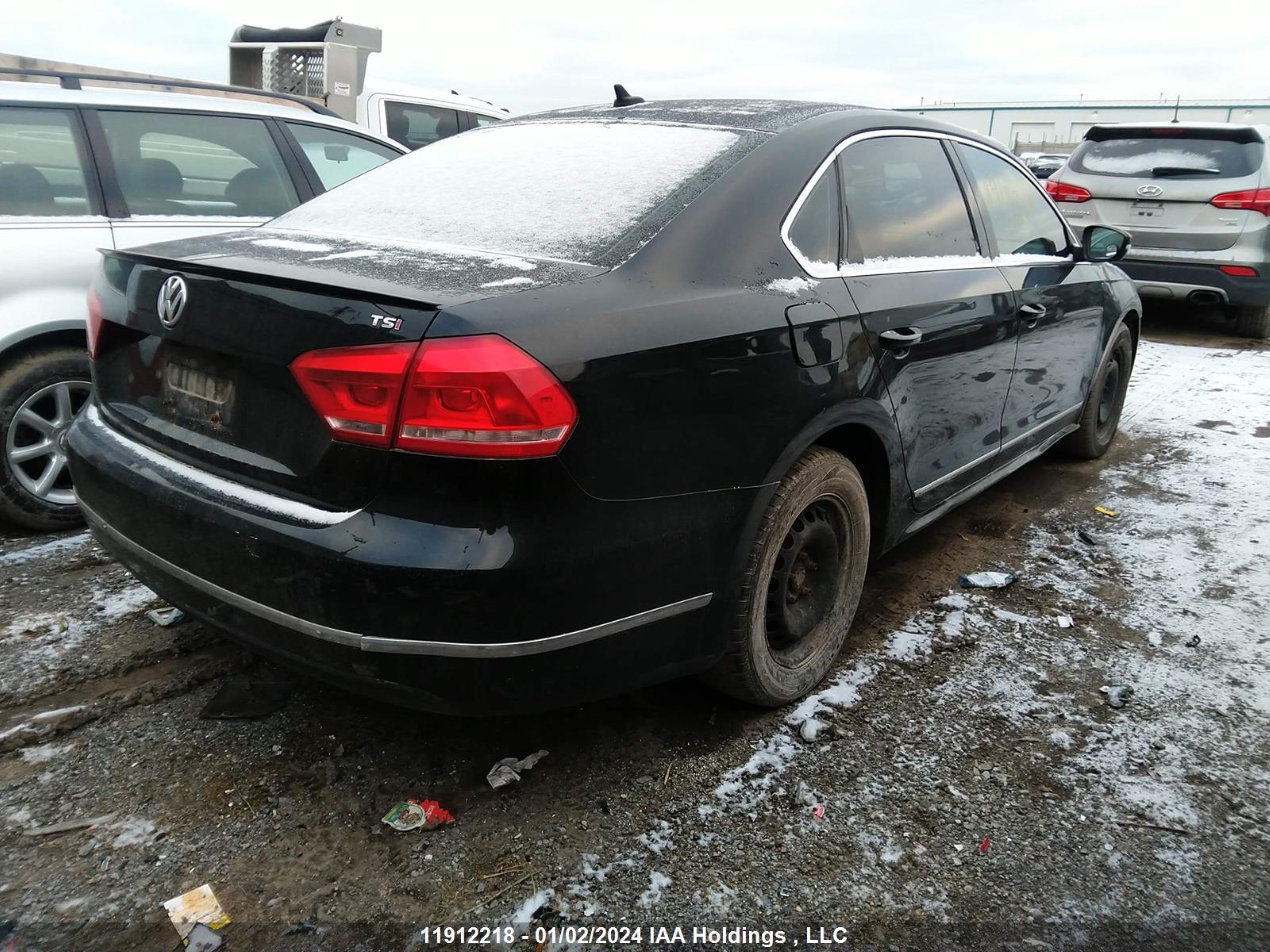 Photo 3 VIN: 1VWCS7A36EC101300 - VOLKSWAGEN PASSAT 