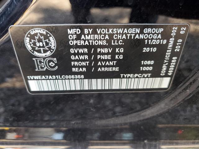 Photo 11 VIN: 1VWEA7A31LC005356 - VOLKSWAGEN PASSAT 