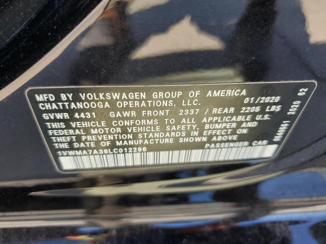 Photo 11 VIN: 1VWMA7A36LC012296 - VOLKSWAGEN PASSAT 