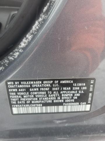 Photo 12 VIN: 1VWSA7A35LC007968 - VOLKSWAGEN PASSAT 