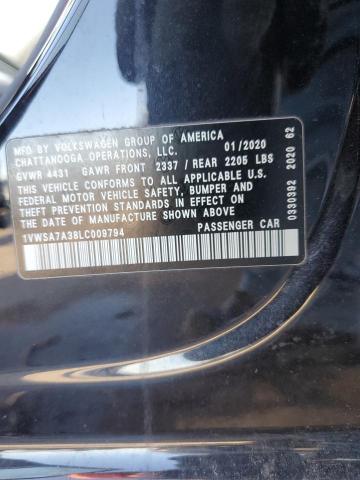 Photo 11 VIN: 1VWSA7A38LC009794 - VOLKSWAGEN PASSAT 