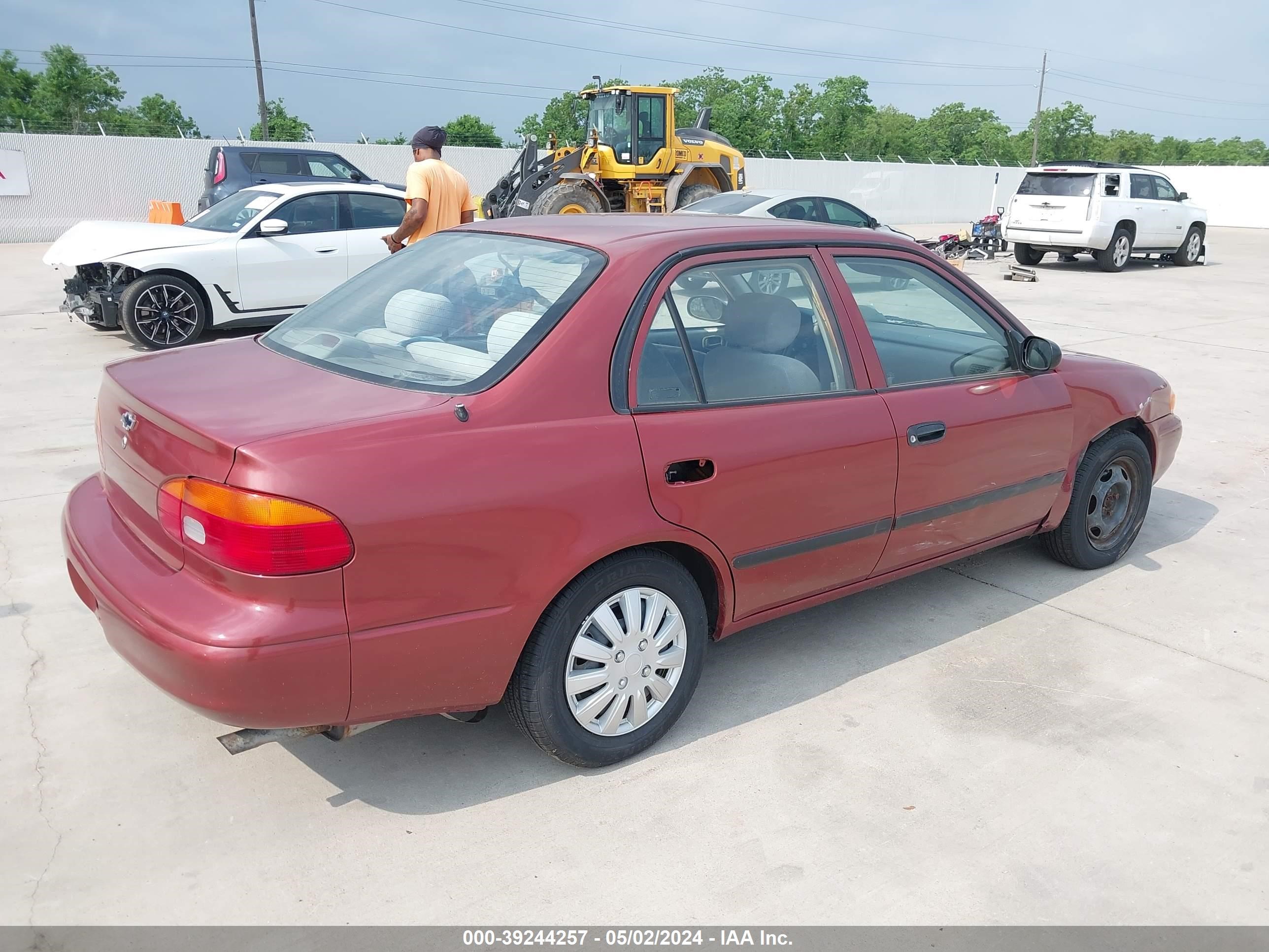 Photo 3 VIN: 1Y1SK5283XZ411574 - CHEVROLET PRIZM 