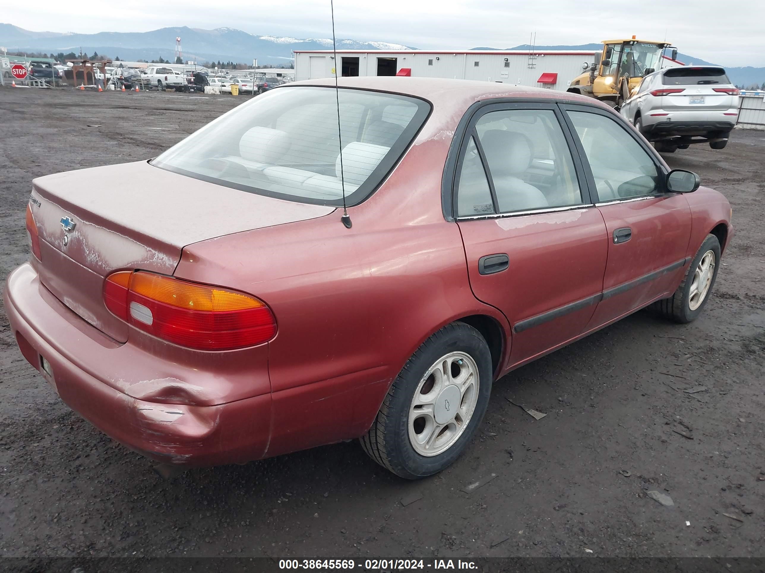 Photo 3 VIN: 1Y1SK5285XZ404254 - CHEVROLET PRIZM 