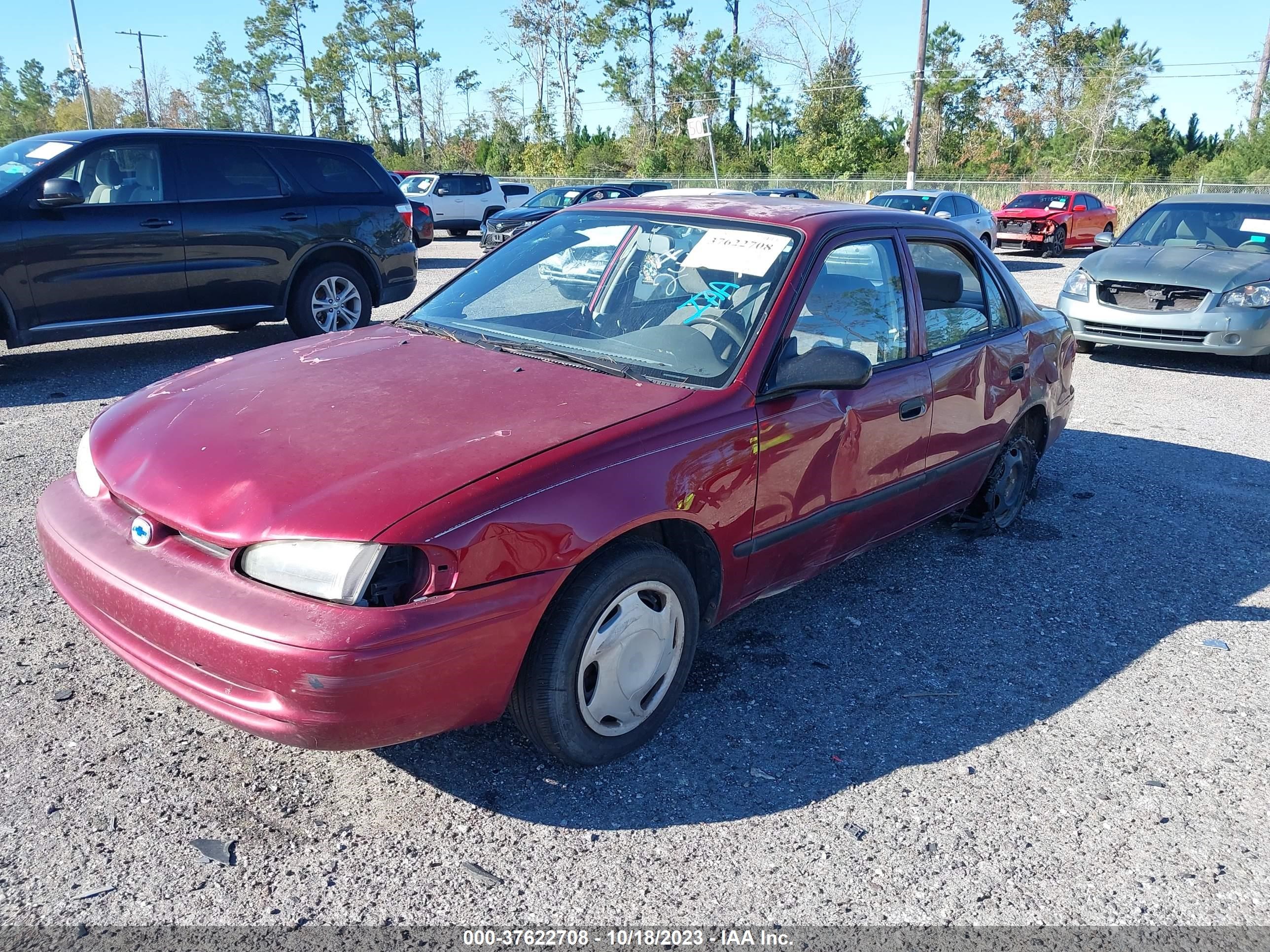 Photo 1 VIN: 1Y1SK5286YZ422893 - CHEVROLET PRIZM 