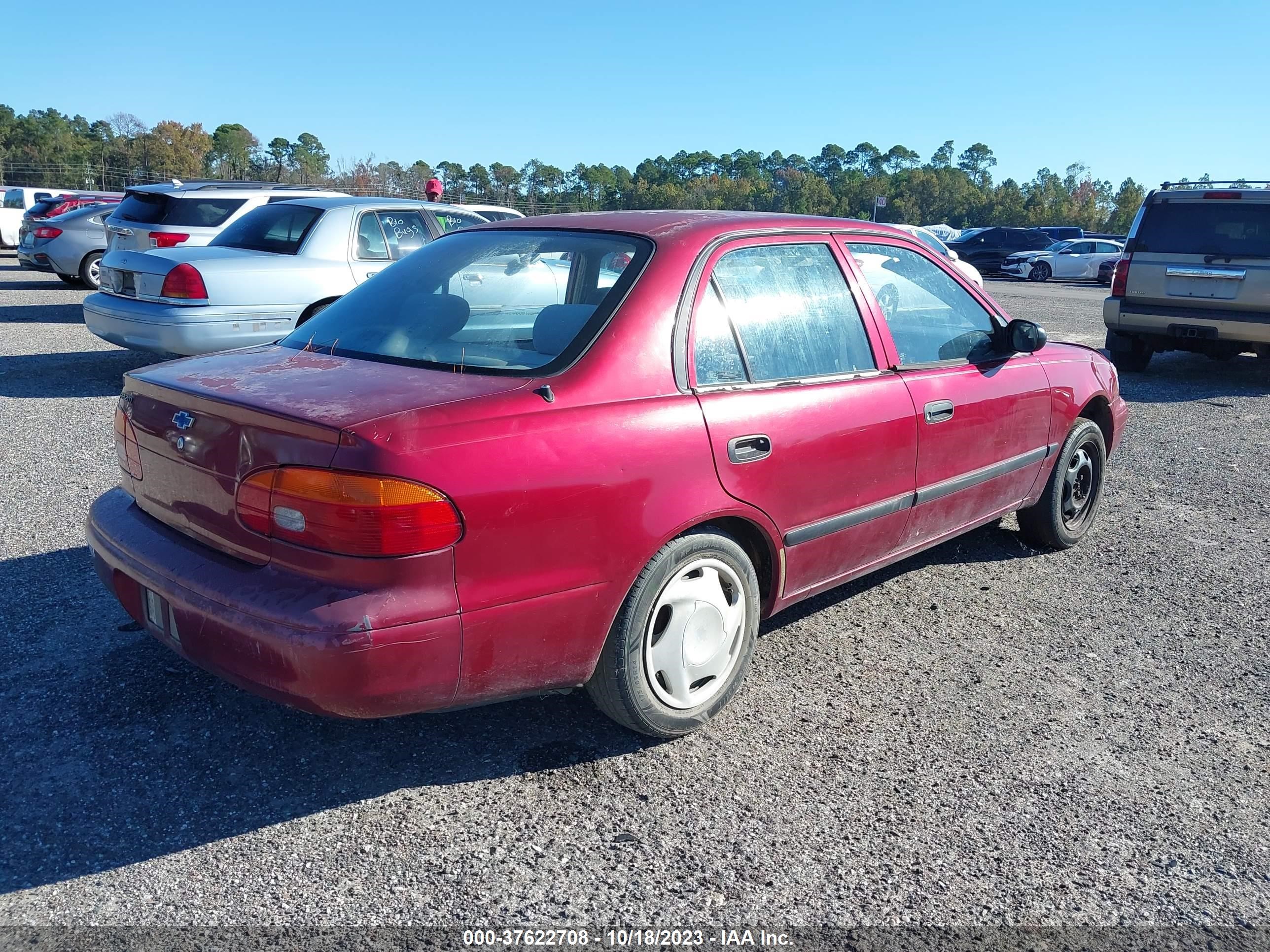 Photo 3 VIN: 1Y1SK5286YZ422893 - CHEVROLET PRIZM 