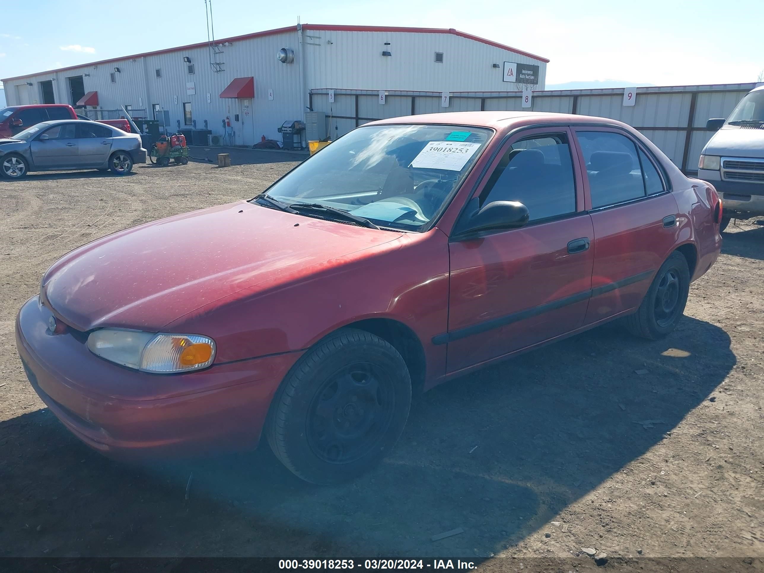 Photo 1 VIN: 1Y1SK52871Z403680 - CHEVROLET PRIZM 