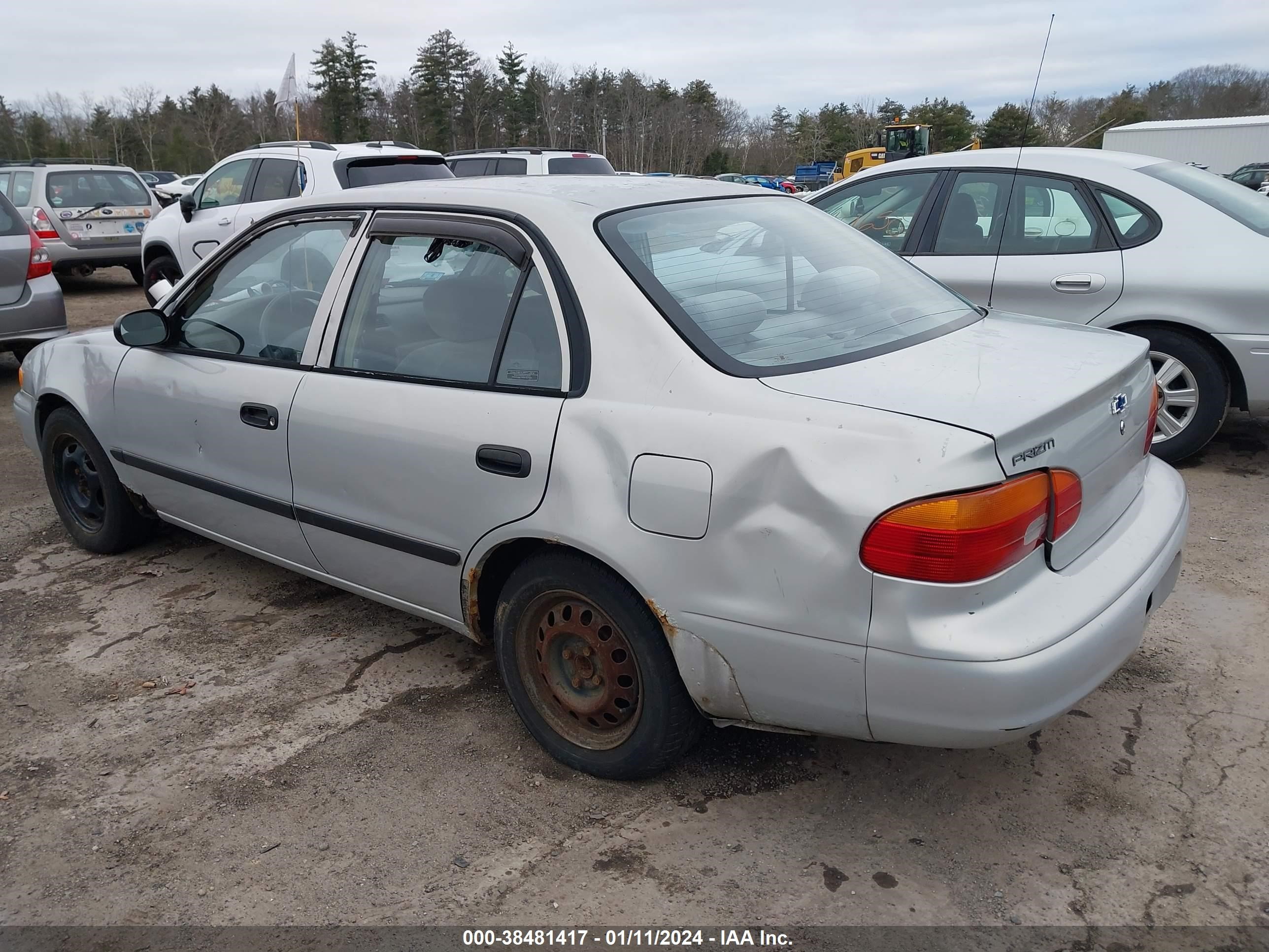 Photo 2 VIN: 1Y1SK52871Z410869 - CHEVROLET PRIZM 