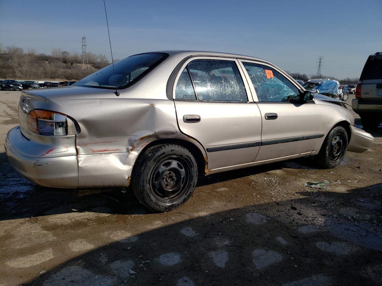 Photo 2 VIN: 1Y1SK52891Z430167 - CHEVROLET PRIZM 