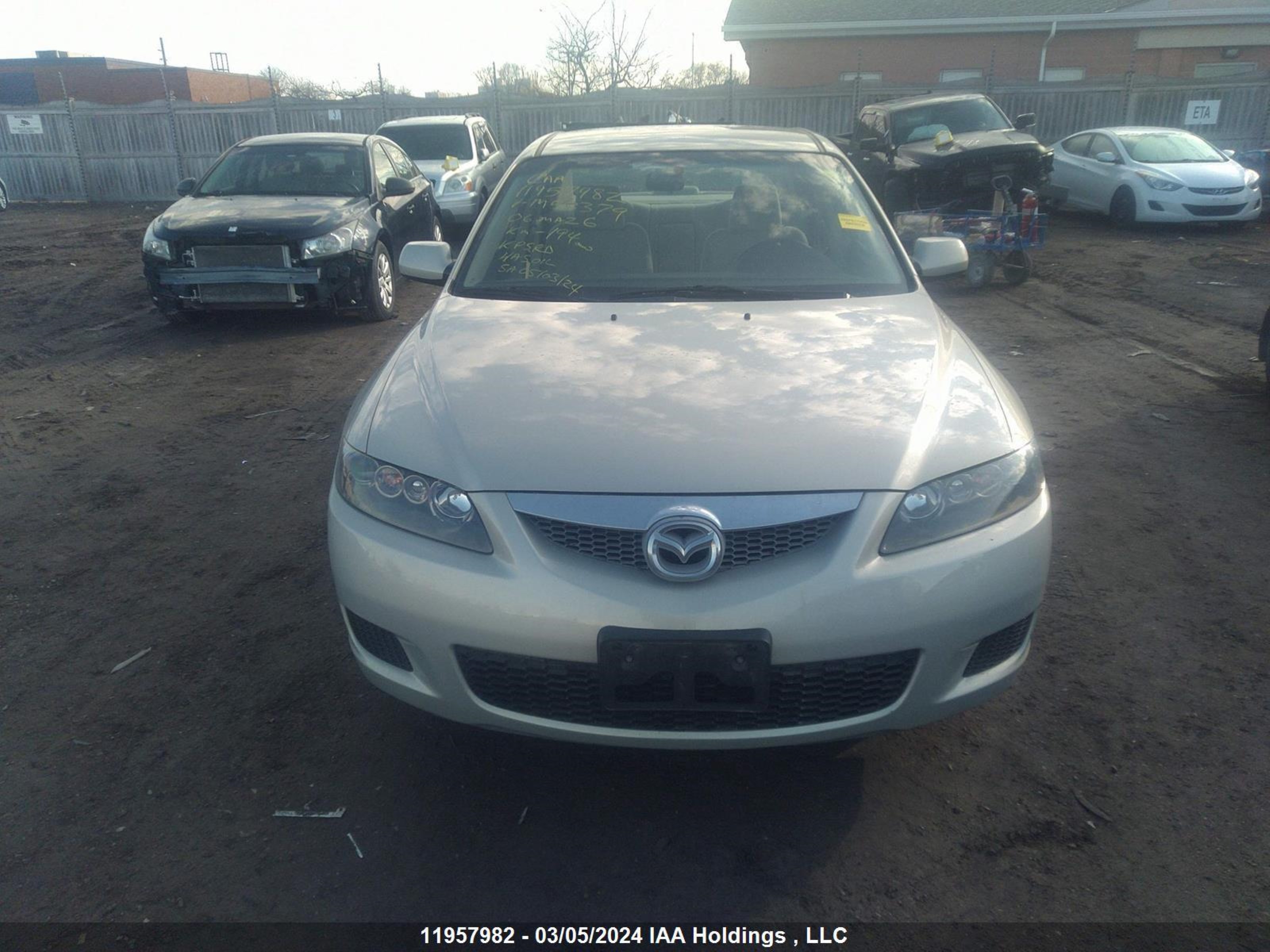 Photo 12 VIN: 1YVFP80C665M53379 - MAZDA 6 