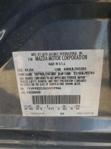 Photo 11 VIN: 1YVFP82DX45N59966 - MAZDA 6 S 