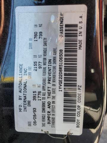 Photo 11 VIN: 1YVGE22D8R5106508 - MAZDA 626 