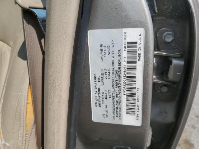 Photo 11 VIN: 1YVGF22D215248967 - MAZDA 626 ES 