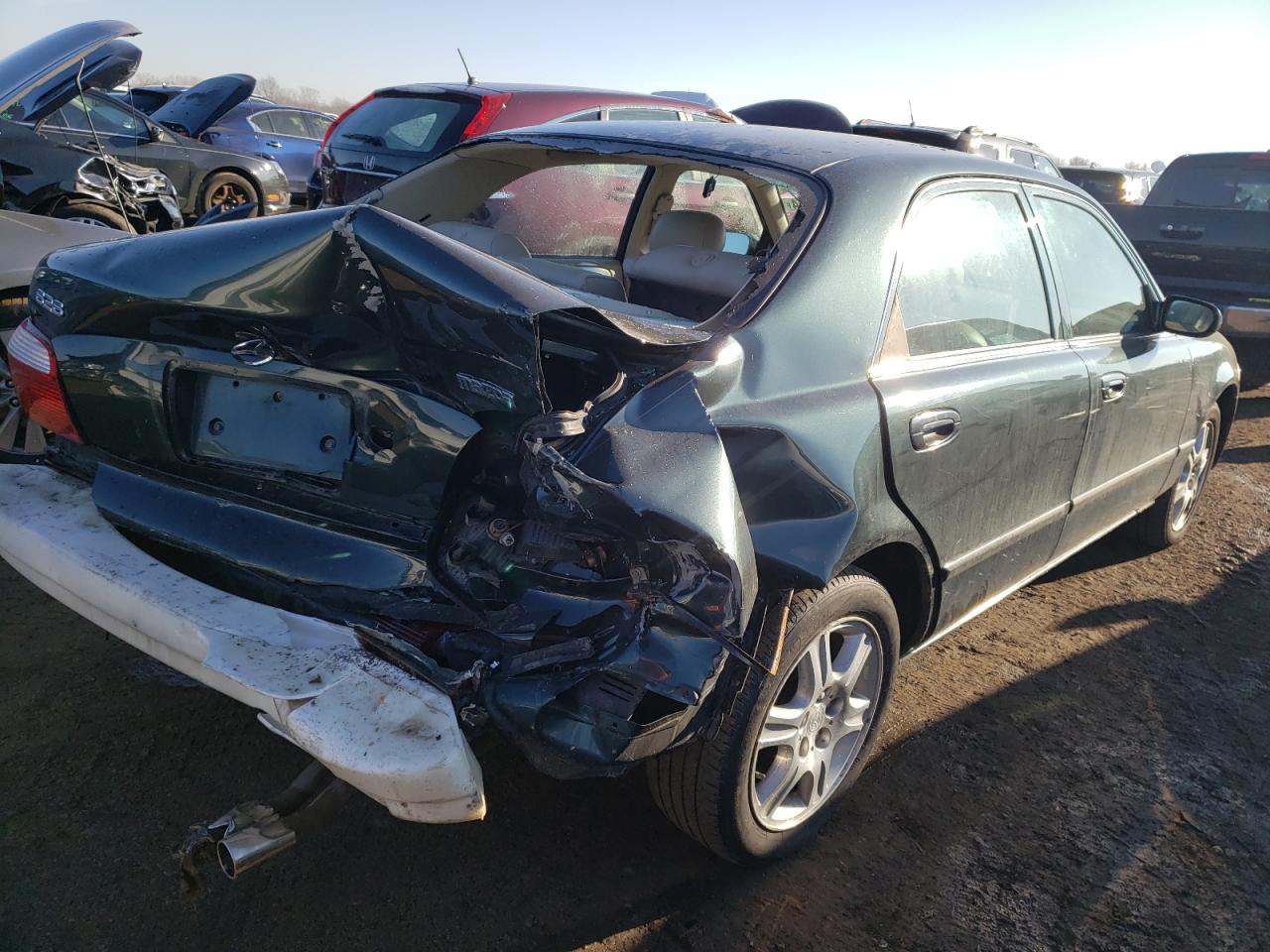 Photo 2 VIN: 1YVGF22F025283395 - MAZDA 626 