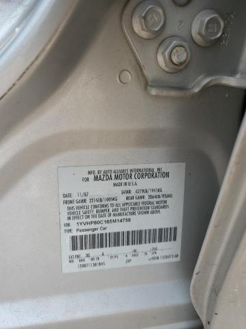 Photo 12 VIN: 1YVHP80C185M14758 - MAZDA 6 