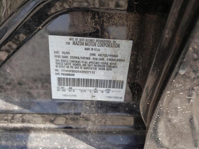 Photo 11 VIN: 1YVHP80D545N27132 - MAZDA 6 S 