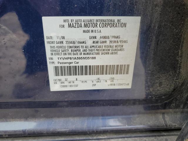 Photo 11 VIN: 1YVHP81A595M35188 - MAZDA 6 