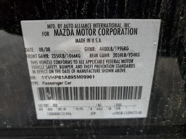 Photo 11 VIN: 1YVHP81A895M09961 - MAZDA 6 