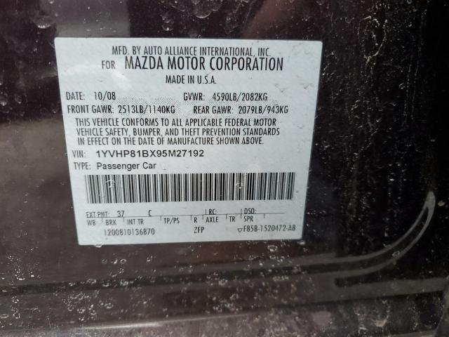 Photo 11 VIN: 1YVHP81BX95M27192 - MAZDA 6 