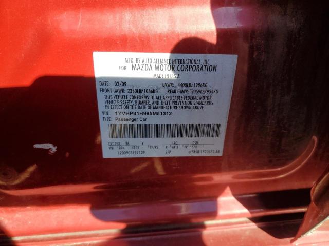 Photo 11 VIN: 1YVHP81H995M51312 - MAZDA 6 