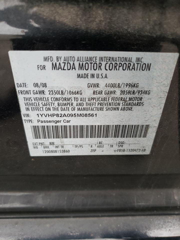 Photo 11 VIN: 1YVHP82A095M08561 - MAZDA 6 