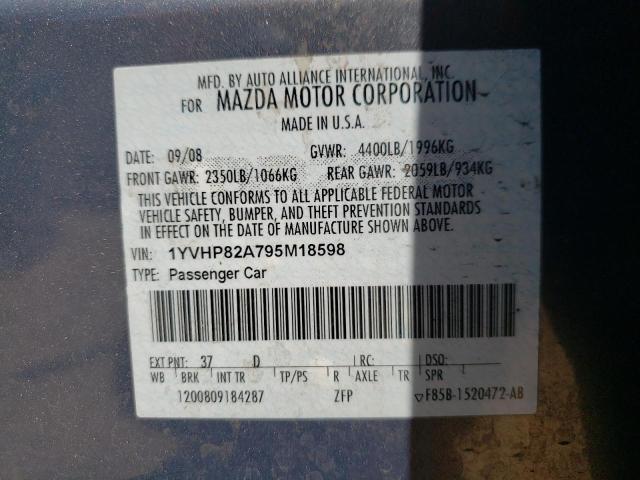 Photo 9 VIN: 1YVHP82A795M18598 - MAZDA 6 I 