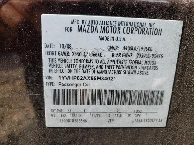 Photo 9 VIN: 1YVHP82AX95M34021 - MAZDA 6 I 