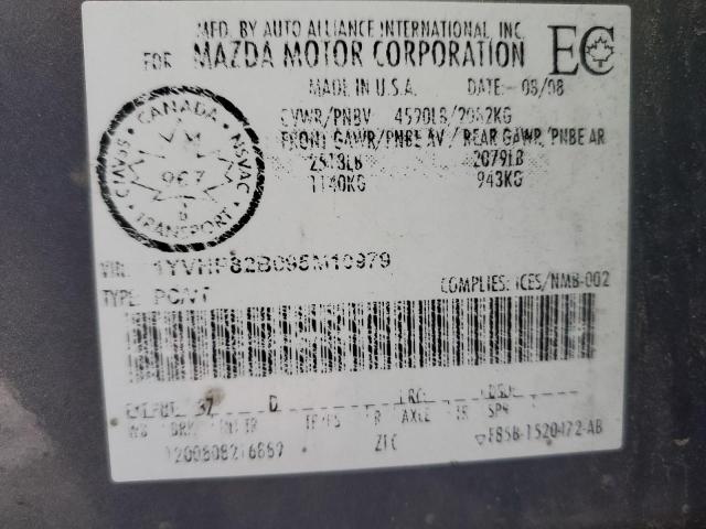 Photo 11 VIN: 1YVHP82B095M10979 - MAZDA 6 