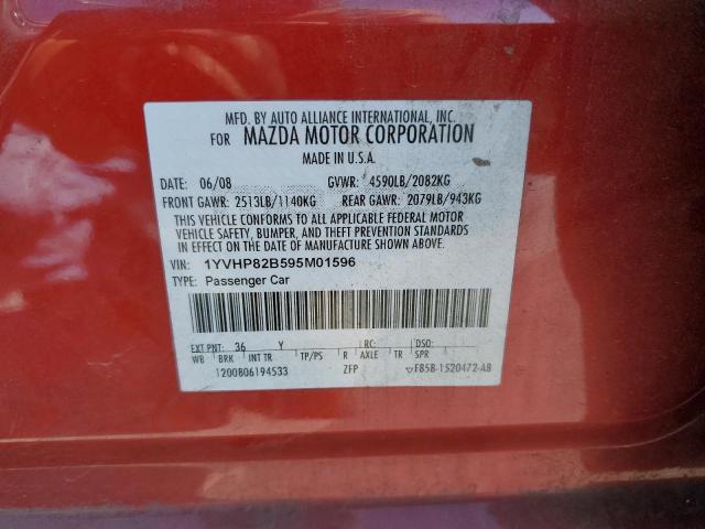 Photo 11 VIN: 1YVHP82B595M01596 - MAZDA 6 S 