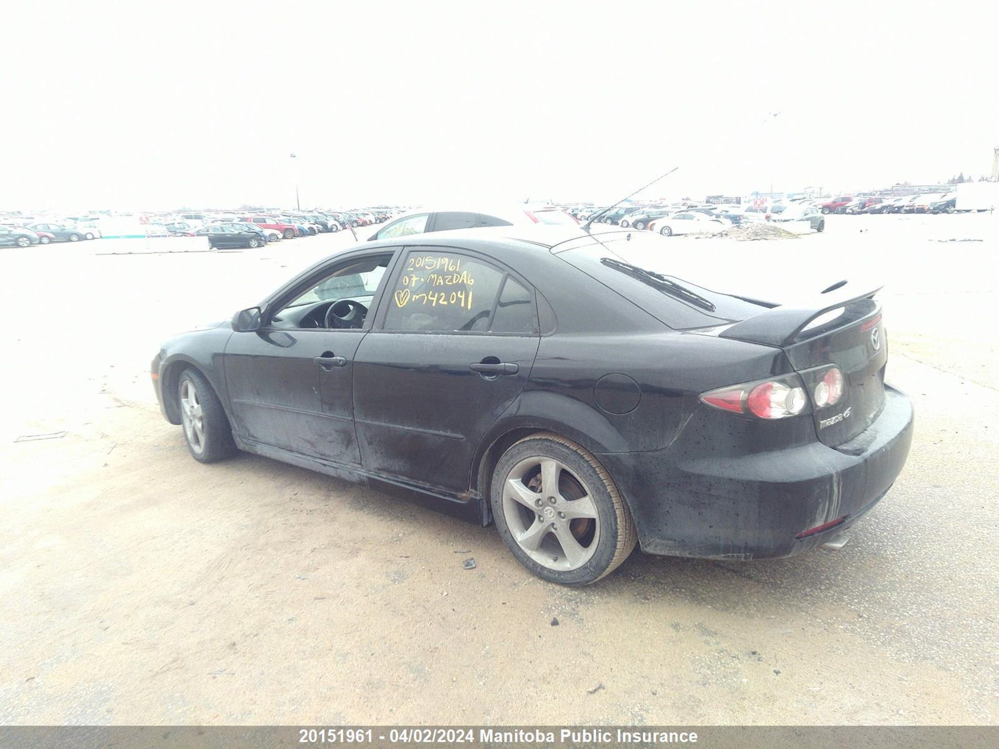 Photo 2 VIN: 1YVHP85C975M42041 - MAZDA NULL 